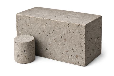 Yüksek sıcaklığa dayanıklı refrakter beton ürünü
